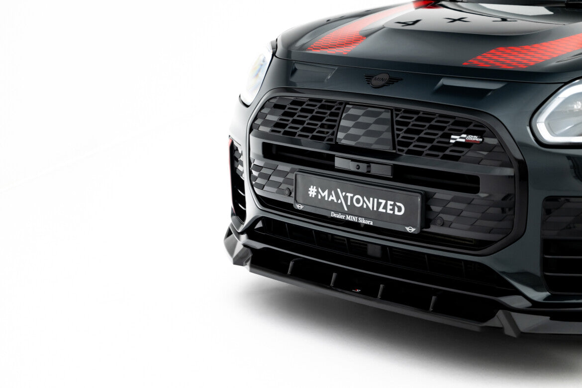 Frontlippe passend für Mini Countryman JCW U25 schwarz Hochglanz