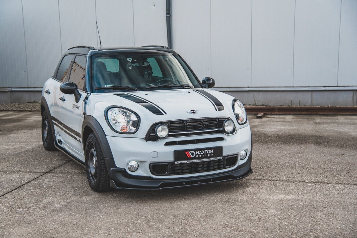 Frontlippe passend für Mini Countryman Mk1 JCW schwarz matt