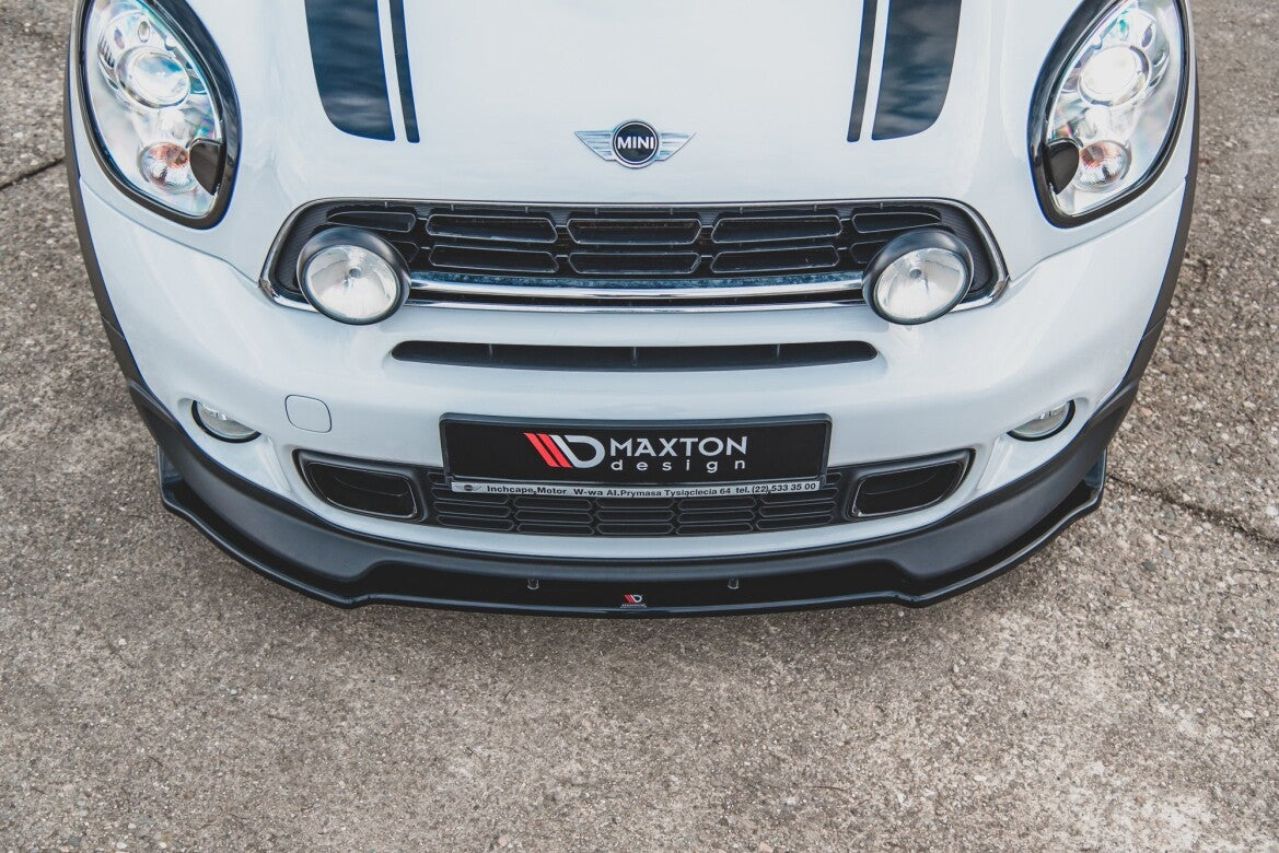 Frontlippe passend für Mini Countryman Mk1 JCW schwarz matt
