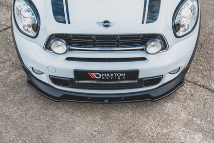 Frontlippe passend für Mini Countryman Mk1 JCW schwarz matt