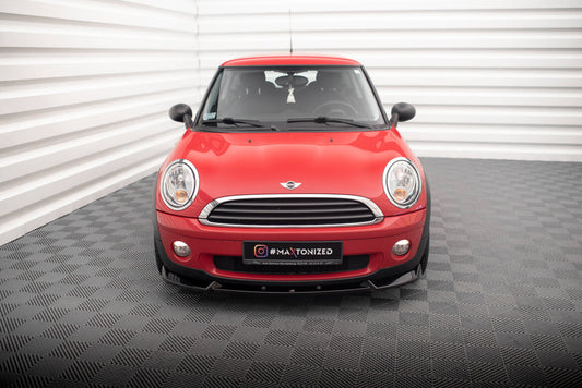 Frontlippe passend für Mini One R56 schwarz Hochglanz