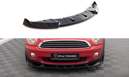 Frontlippe passend für Mini One R56 schwarz Hochglanz