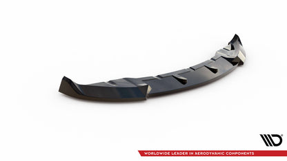 Frontlippe passend für Mini One R56 schwarz Hochglanz