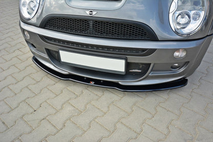 Frontlippe passend für Mini R53 Cooper S JCW schwarz Hochglanz