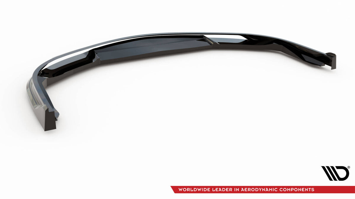 Frontlippe passend für Porsche 911 Turbo 997 schwarz Hochglanz