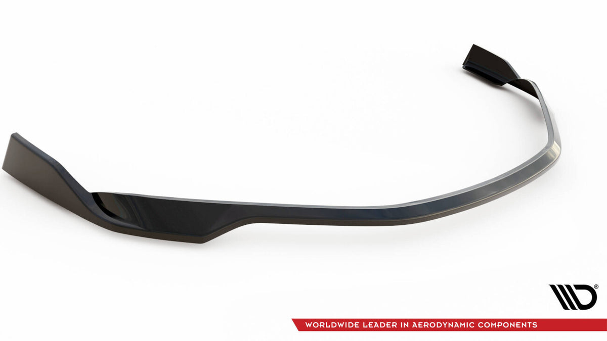 Frontlippe passend für Porsche 911 Turbo S 992 schwarz Hochglanz