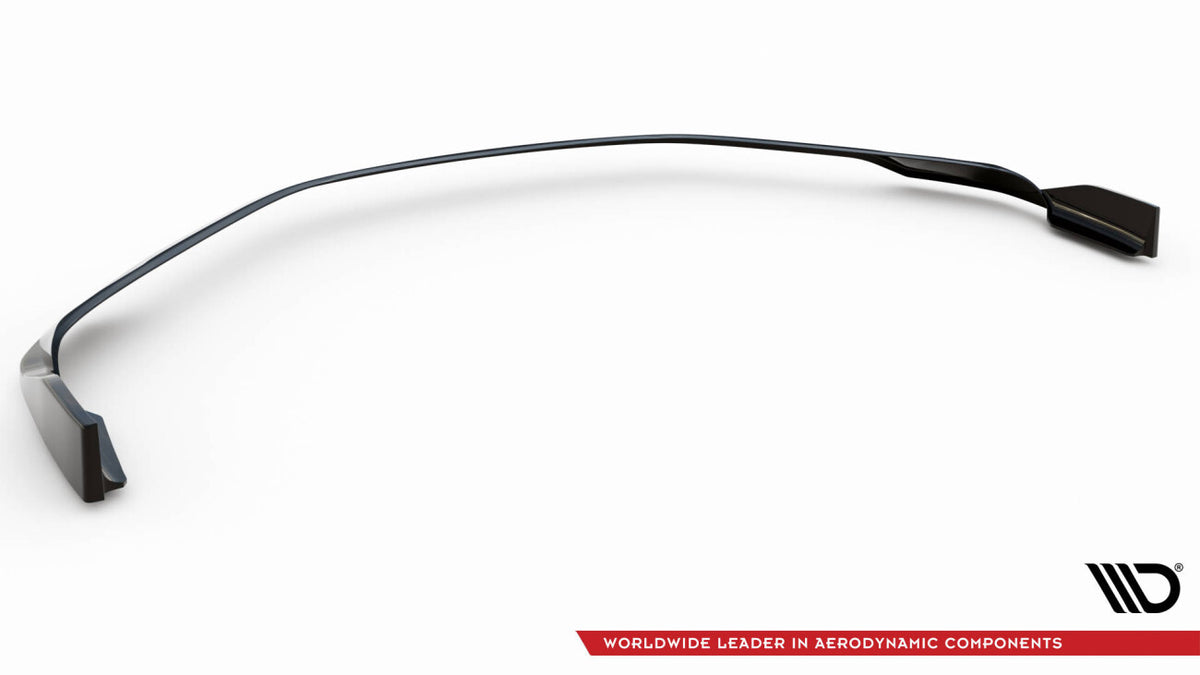 Frontlippe passend für Porsche 911 Turbo S 992 schwarz Hochglanz