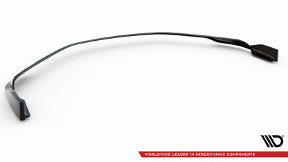 Frontlippe passend für Porsche 911 Turbo S 992 schwarz Hochglanz