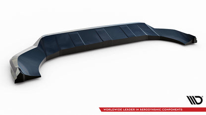 Frontlippe passend für Porsche Cayenne Sport Design Mk3 schwarz Hochglanz