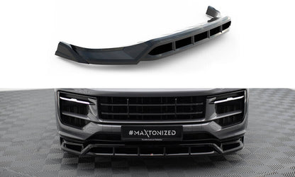 Frontlippe passend für Porsche Cayenne SUV / Coupe Mk3 FL schwarz Hochglanz