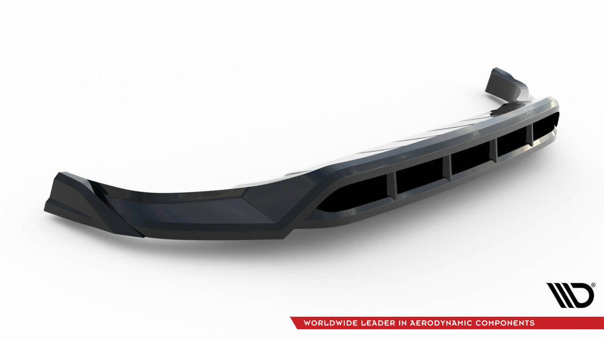Frontlippe passend für Porsche Cayenne SUV / Coupe Mk3 FL schwarz Hochglanz