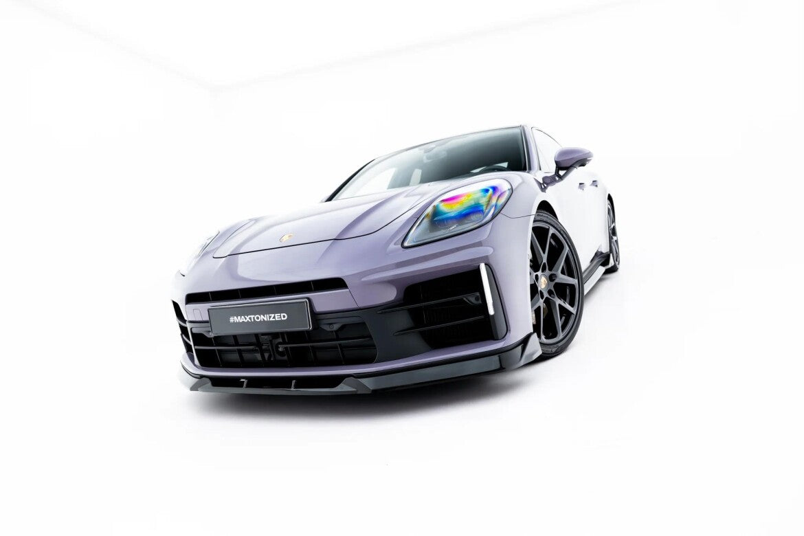 Frontlippe passend für Porsche Panamera 4 / 4S E-Hybrid / 4 E-Hybrid 972 schwarz Hochglanz