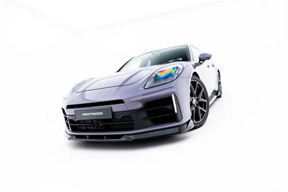Frontlippe passend für Porsche Panamera 4 / 4S E-Hybrid / 4 E-Hybrid 972 schwarz Hochglanz