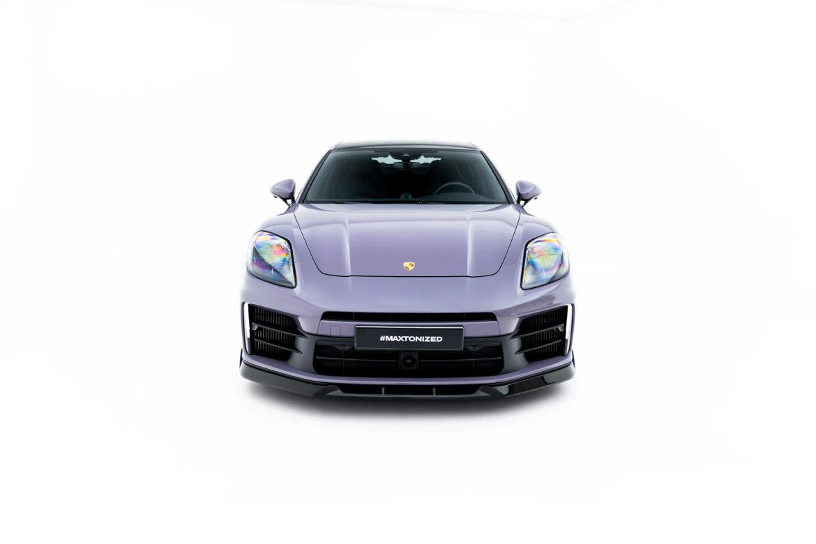Frontlippe passend für Porsche Panamera 4 / 4S E-Hybrid / 4 E-Hybrid 972 schwarz Hochglanz