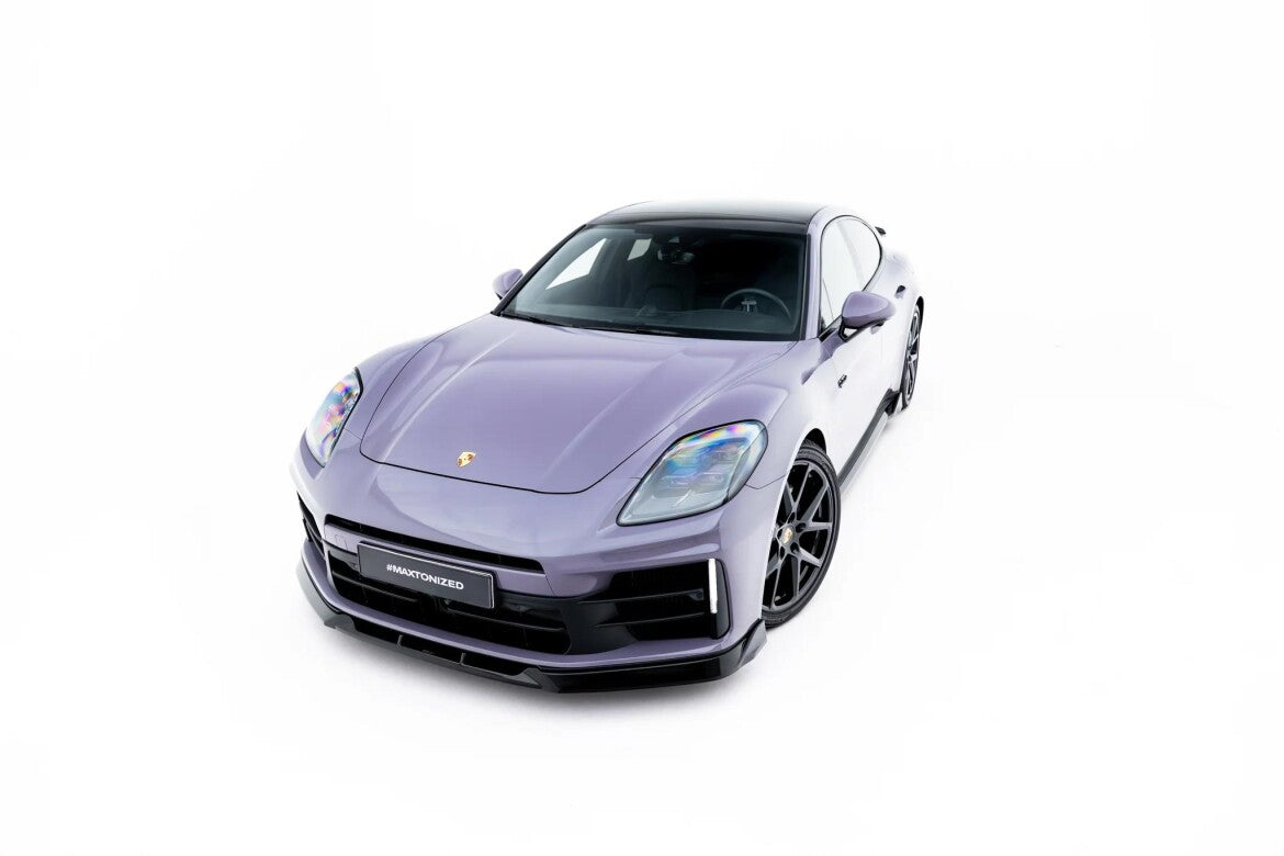 Frontlippe passend für Porsche Panamera 4 / 4S E-Hybrid / 4 E-Hybrid 972 schwarz Hochglanz