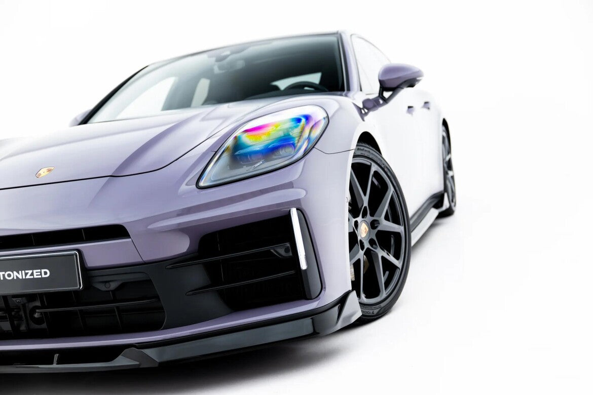 Frontlippe passend für Porsche Panamera 4 / 4S E-Hybrid / 4 E-Hybrid 972 schwarz Hochglanz