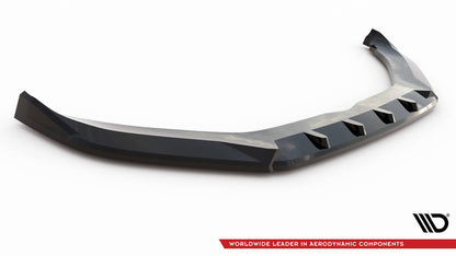 Frontlippe passend für Porsche Panamera GTS Sport Turismo 971 FL schwarz Hochglanz