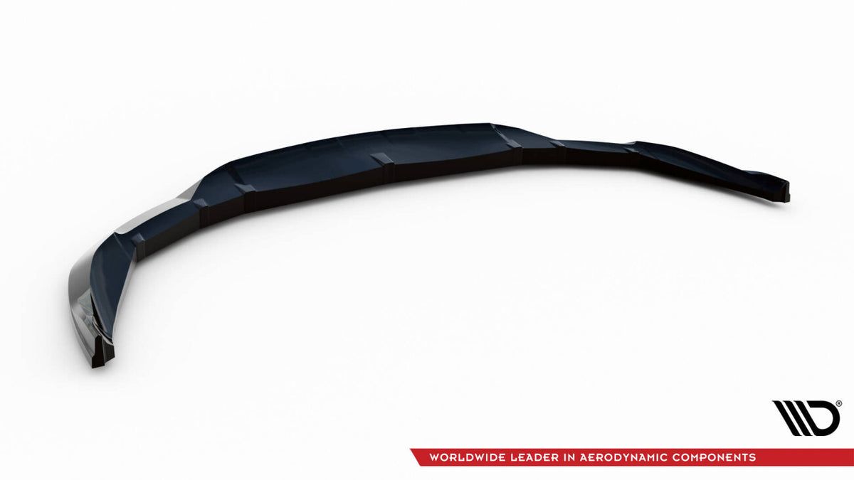 Frontlippe passend für Porsche Taycan Cross Turismo 4S schwarz Hochglanz
