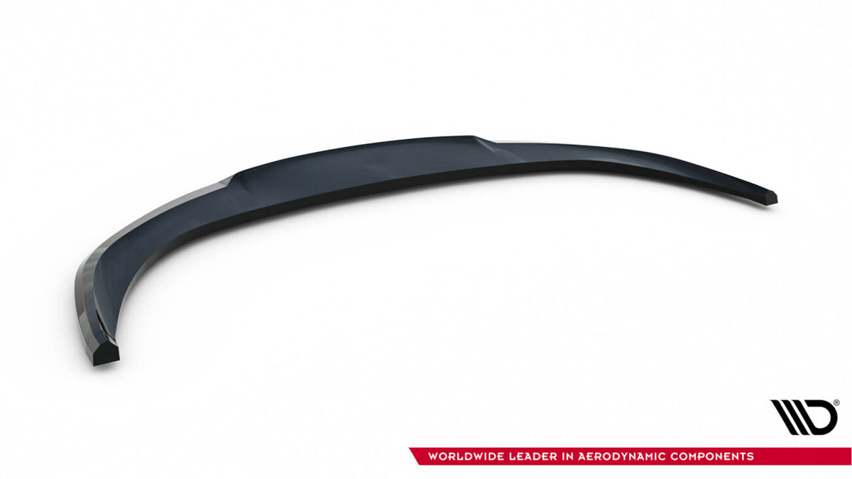 Frontlippe passend für Porsche Taycan Turbo S Mk1 schwarz Hochglanz