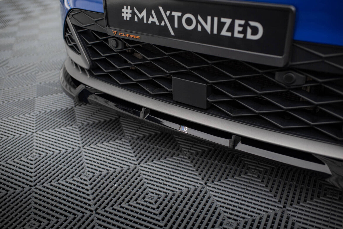 Frontlippe passend für Seat Arona FR Mk1 FL schwarz Hochglanz