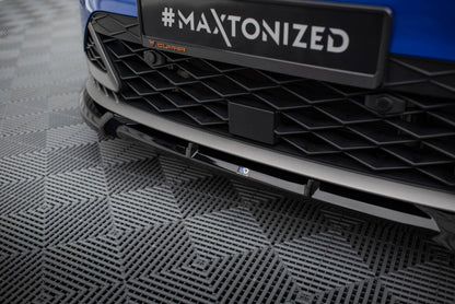 Frontlippe passend für Seat Arona FR Mk1 FL schwarz Hochglanz