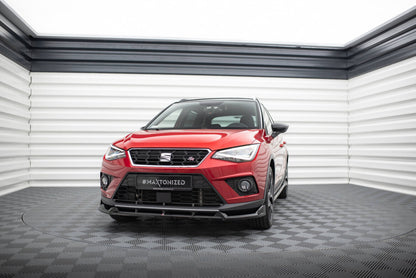 Frontlippe passend für Seat Arona FR Mk1 schwarz Hochglanz