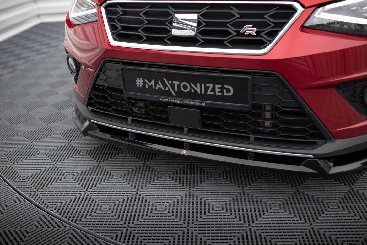 Frontlippe passend für Seat Arona FR Mk1 schwarz Hochglanz