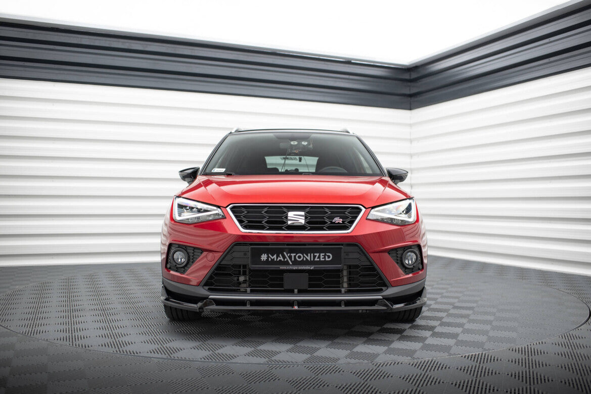 Frontlippe passend für Seat Arona FR Mk1 schwarz Hochglanz