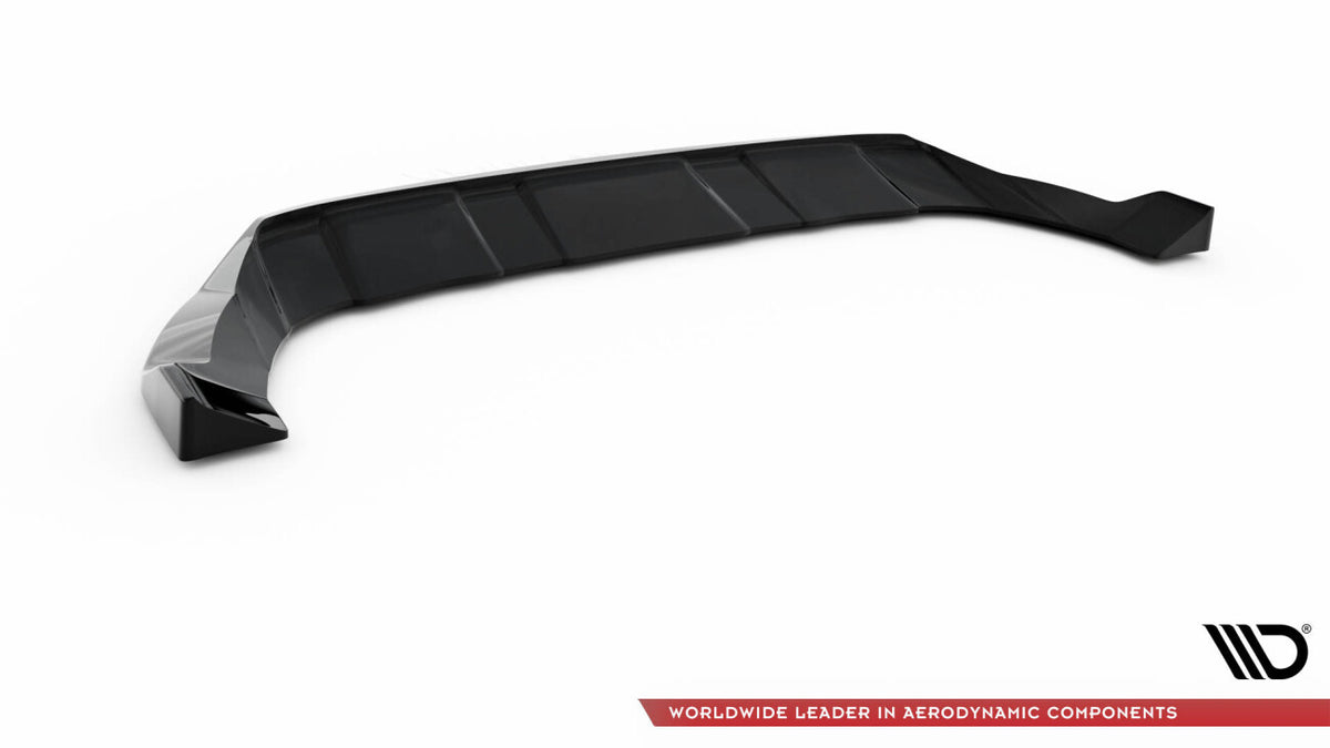 Frontlippe passend für Seat Ateca Mk1 schwarz Hochglanz