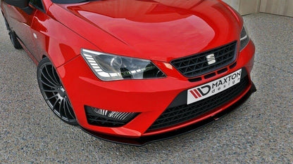 Frontlippe passend für Seat Ibiza IV CUPRA (6J) FL schwarz Hochglanz