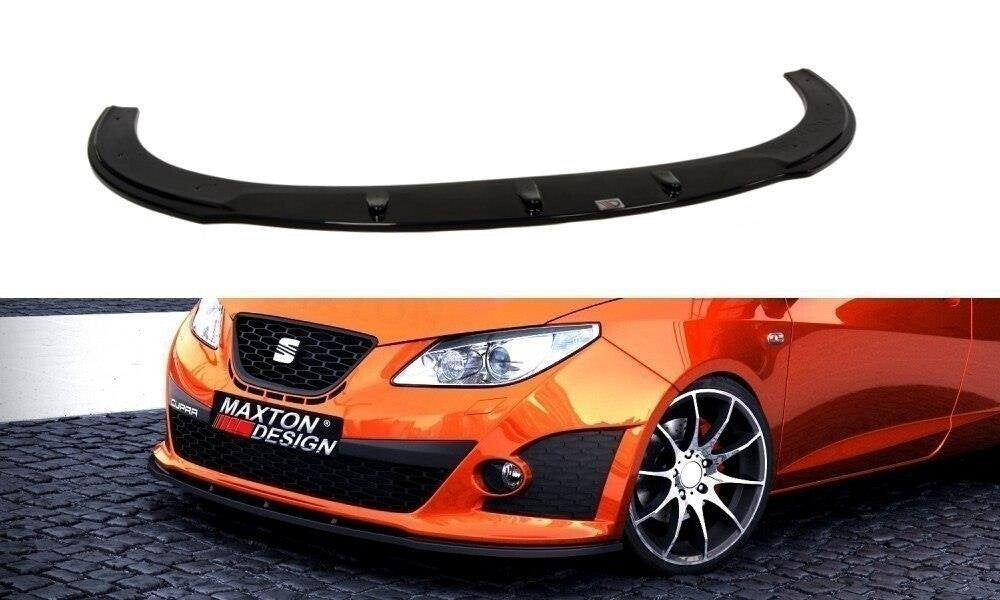 Frontlippe passend für Seat Ibiza IV CUPRA(6J) vor FL schwarz Hochglanz