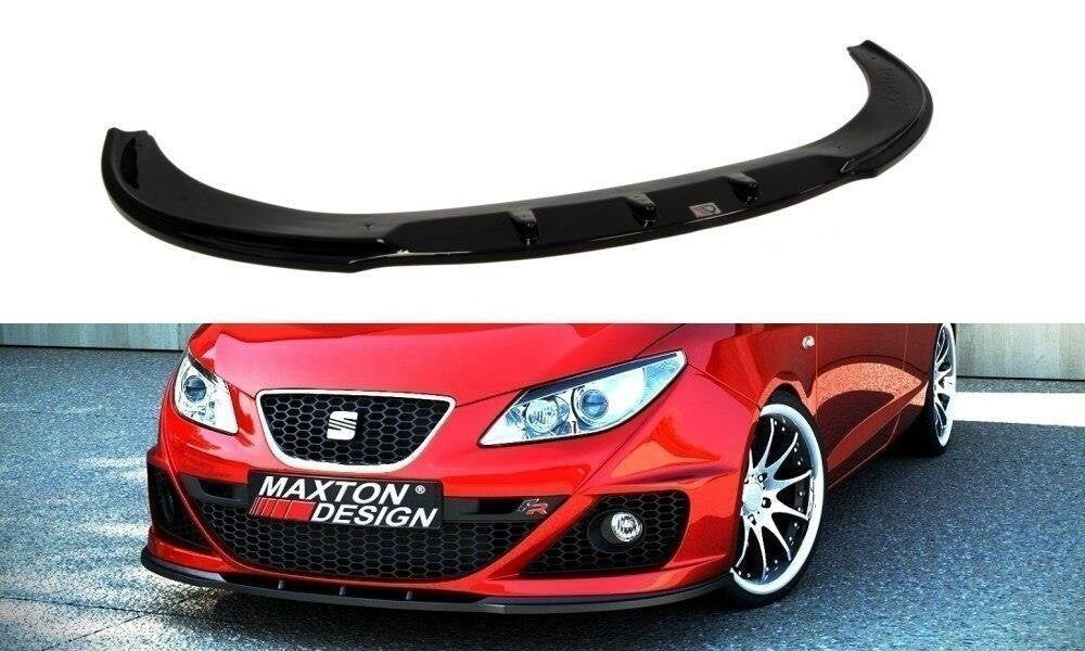 Frontlippe passend für Seat Ibiza IV FR (6J) vor FL schwarz Hochglanz