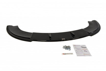 Frontlippe passend für Seat Leon II MS Design schwarz Hochglanz