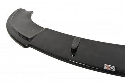 Frontlippe passend für Seat Leon II MS Design schwarz Hochglanz