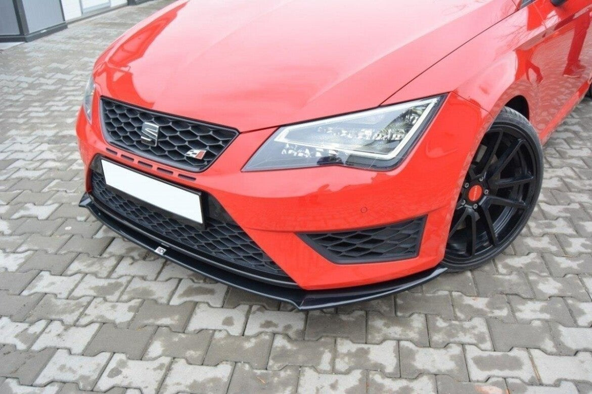 Frontlippe passend für Seat Leon III CUPRA / FR schwarz Hochglanz