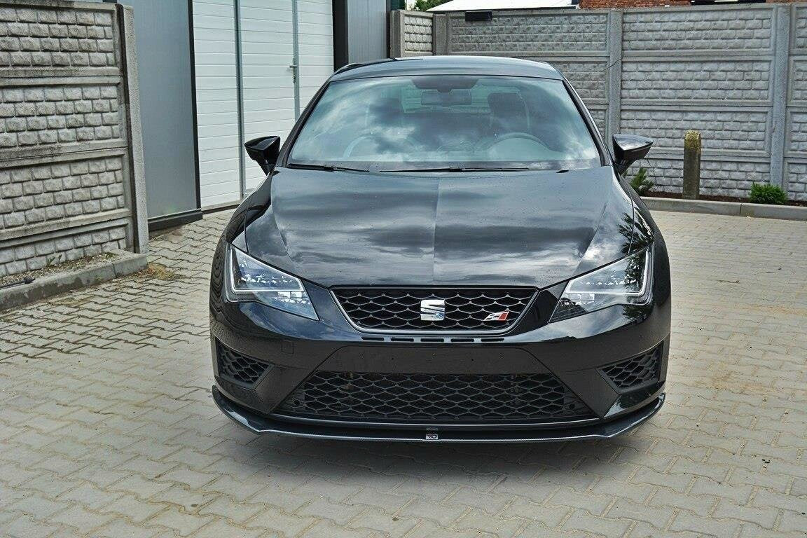 Frontlippe passend für Seat Leon III CUPRA / FR schwarz Hochglanz