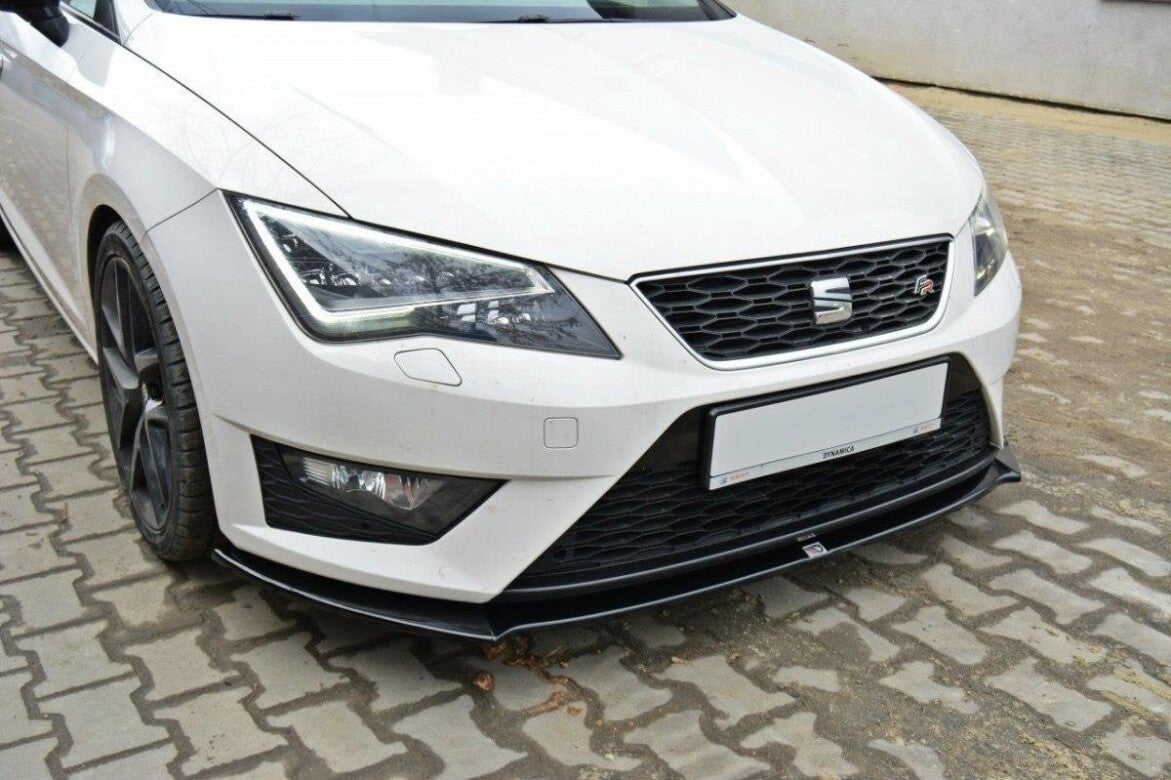 Frontlippe passend für Seat Leon III CUPRA / FR schwarz Hochglanz