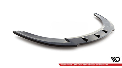 Frontlippe passend für Seat Leon MK2 CUPRA FR (vor FL) schwarz Hochglanz