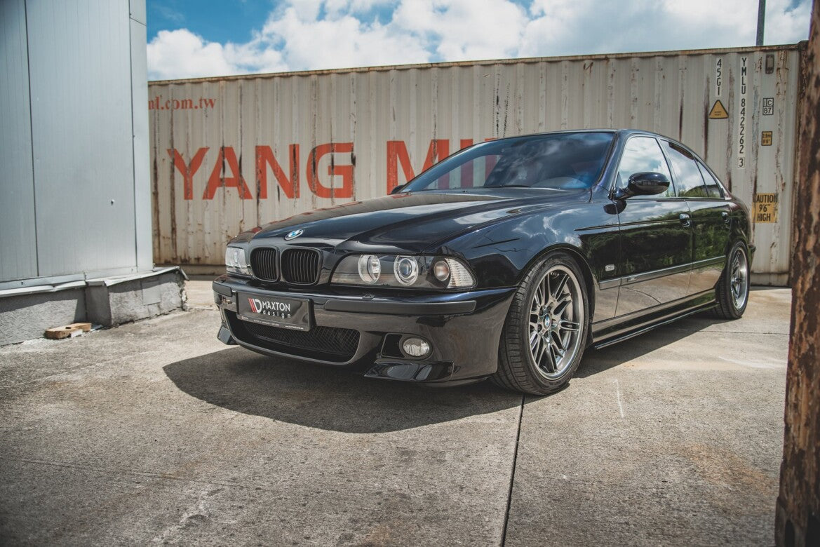 Frontlippe passend für Seite BMW M5 / 5 M-Paket E39 schwarz Hochglanz