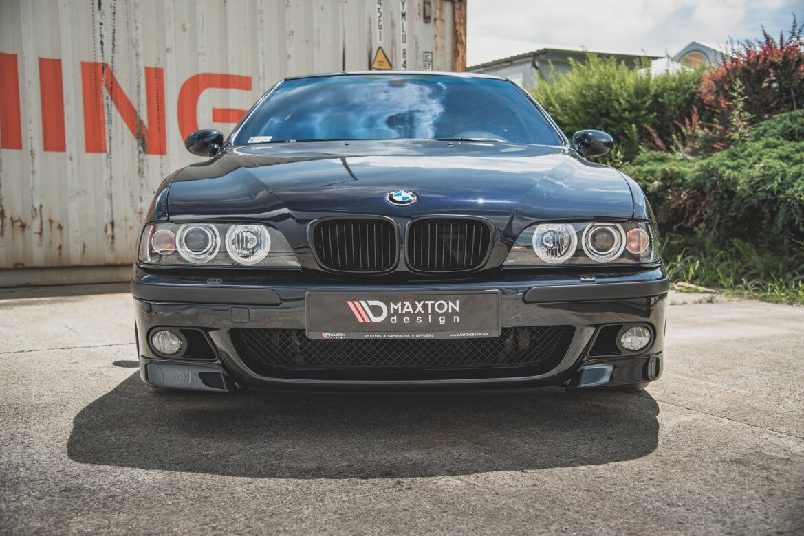 Frontlippe passend für Seite BMW M5 / 5 M-Paket E39 schwarz Hochglanz