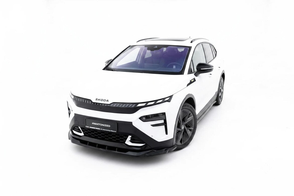 Frontlippe passend für Skoda Elroq RS Mk1 schwarz Hochglanz