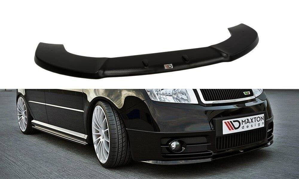 Frontlippe passend für Skoda Fabia RS Mk1 schwarz Hochglanz