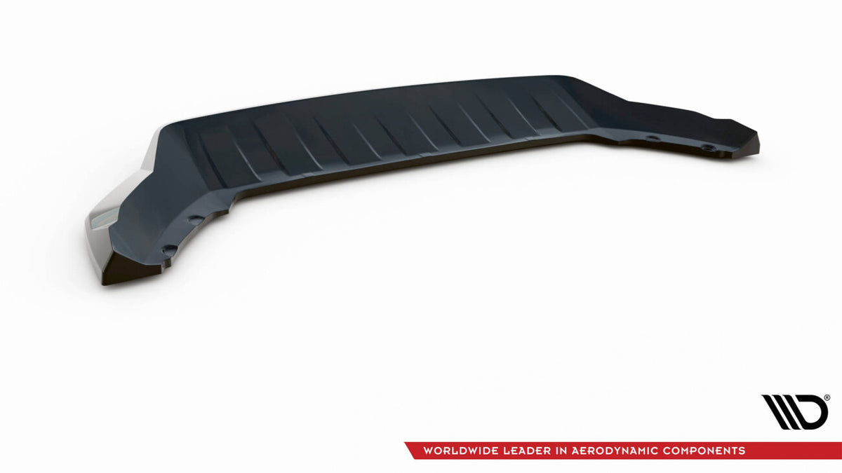 Frontlippe passend für Skoda Karoq Sportline Mk1 FL schwarz Hochglanz