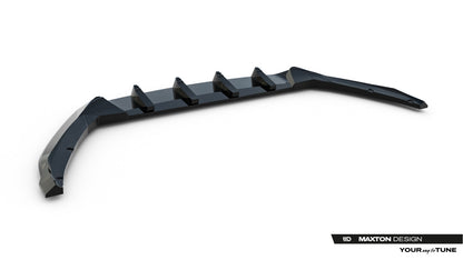 Frontlippe passend für Skoda Octavia Liftback / Combi Mk4 FL schwarz Hochglanz