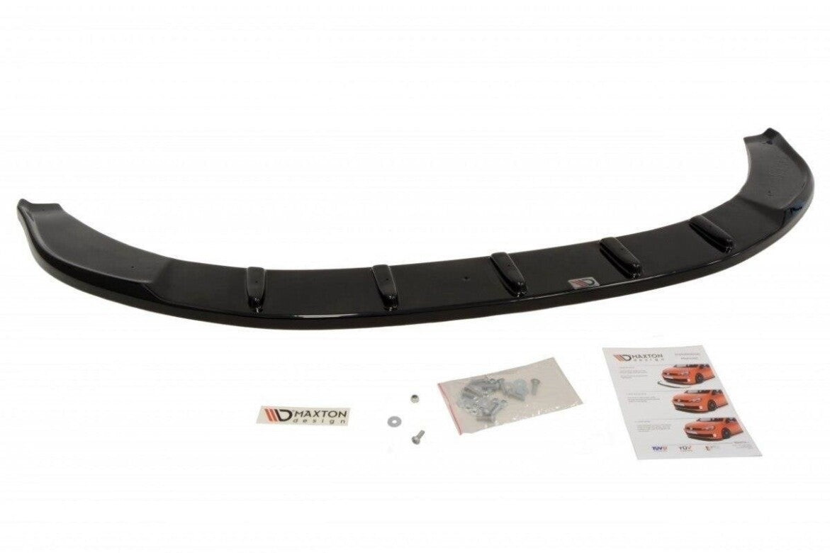 Frontlippe passend für Skoda Superb Mk2 (Fur Sport Frontansatz) schwarz Hochglanz