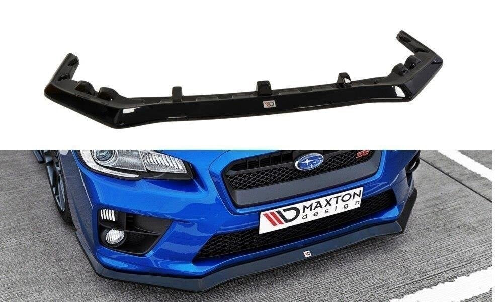 Frontlippe passend für Subaru Impreza MK4 WRX STI V.1 schwarz Hochglanz