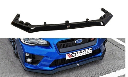 Frontlippe passend für Subaru Impreza MK4 WRX STI V.1 schwarz Hochglanz