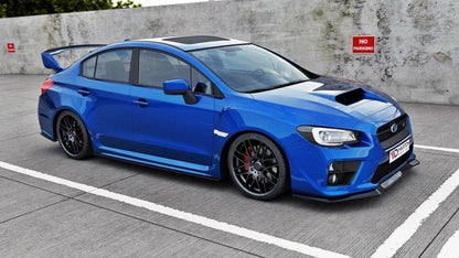 Frontlippe passend für Subaru Impreza MK4 WRX STI V.1 schwarz Hochglanz