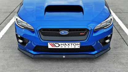 Frontlippe passend für Subaru Impreza MK4 WRX STI V.1 schwarz Hochglanz