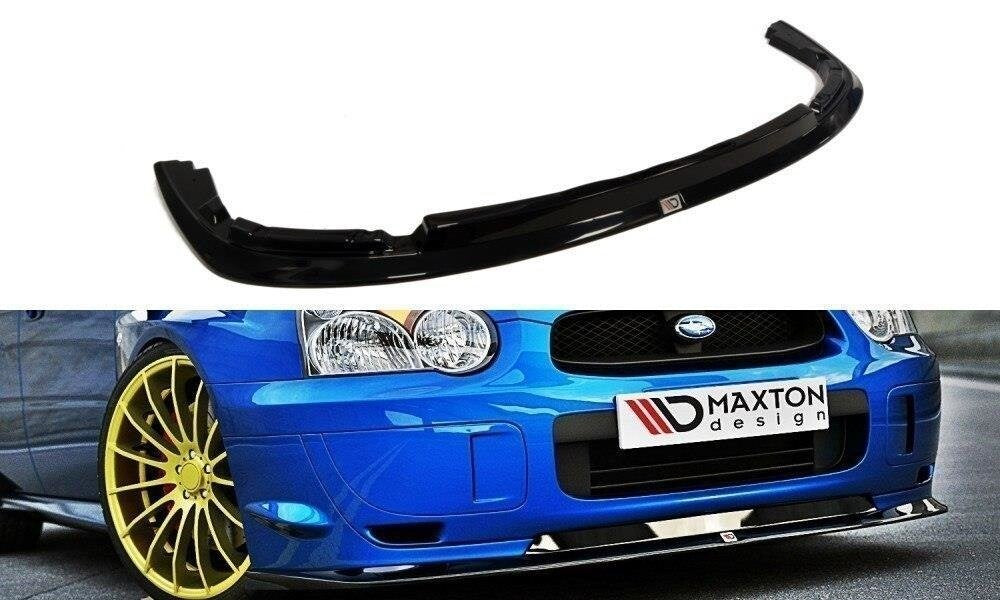 Frontlippe passend für Subaru Impreza WRX STI (BLOBEYE) schwarz Hochglanz